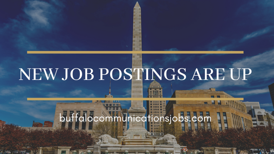 Communications Job Postings for the Week of Feb. 22