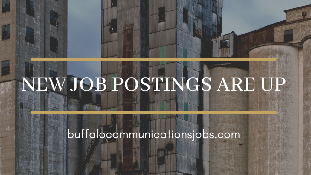 Communications Job Postings for the Week of March 1