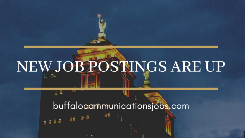 Communications Job Postings for the Week of March 15