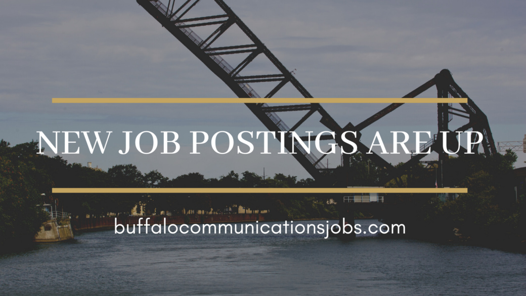 Communications Job Postings for the Week of March 8