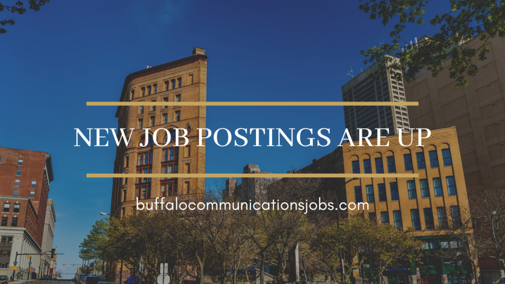 Job Postings for the Week of Oct. 30