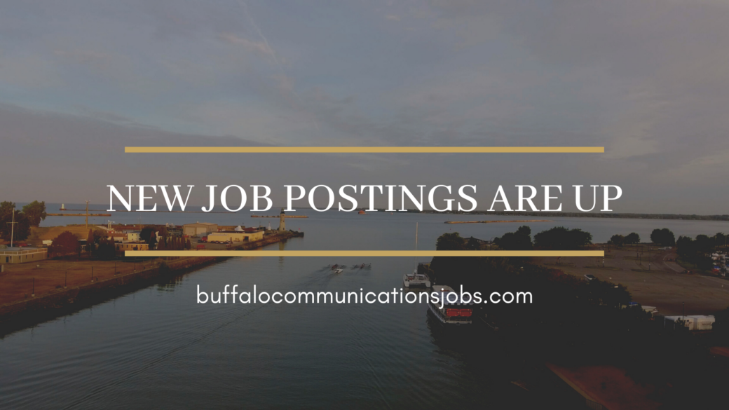 Communications Job Postings for the Week of May 17