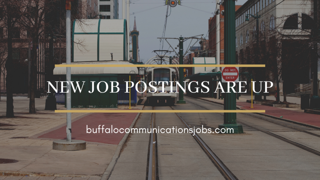 Communications Job Postings for the Week of June 14