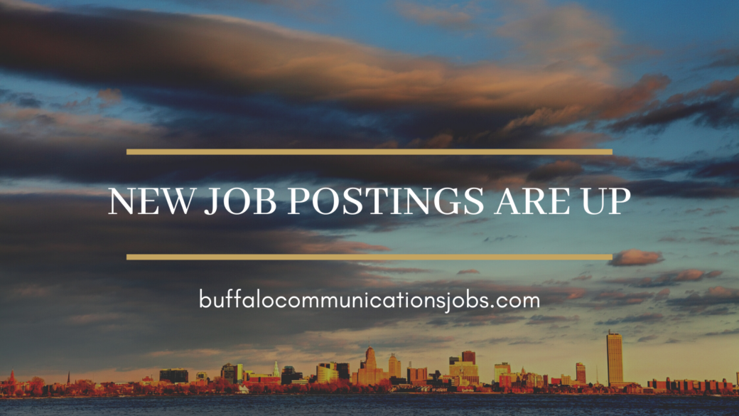 Job Postings for the Week of Aug. 7