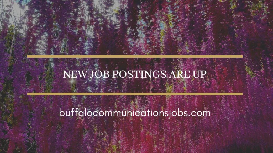 Job Postings for the Week of Aug. 1