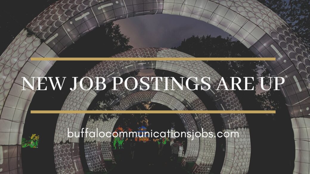 Job Postings for the Week of Aug. 20